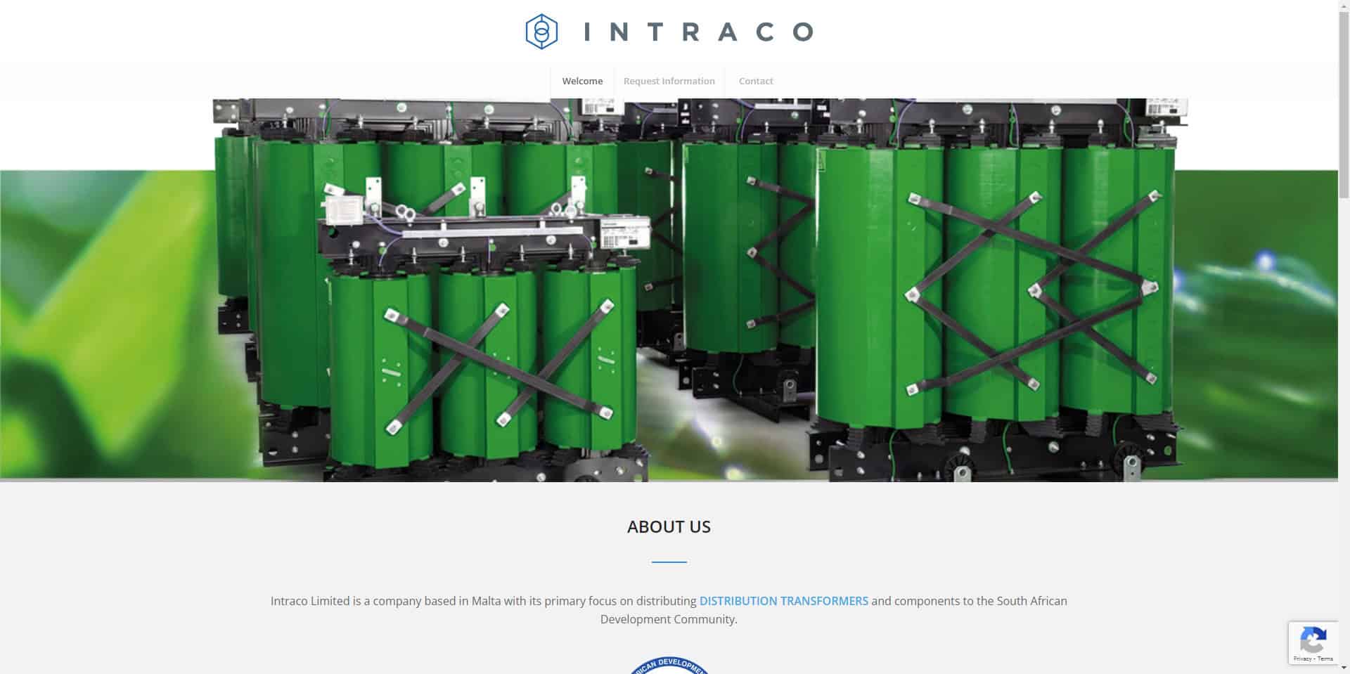 INTRACO transformer-manufacturing website