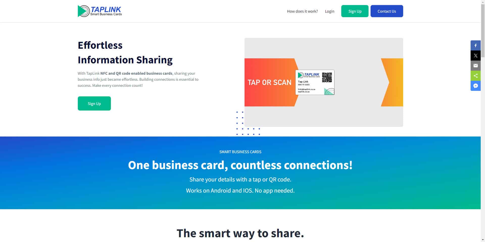 TapLink website